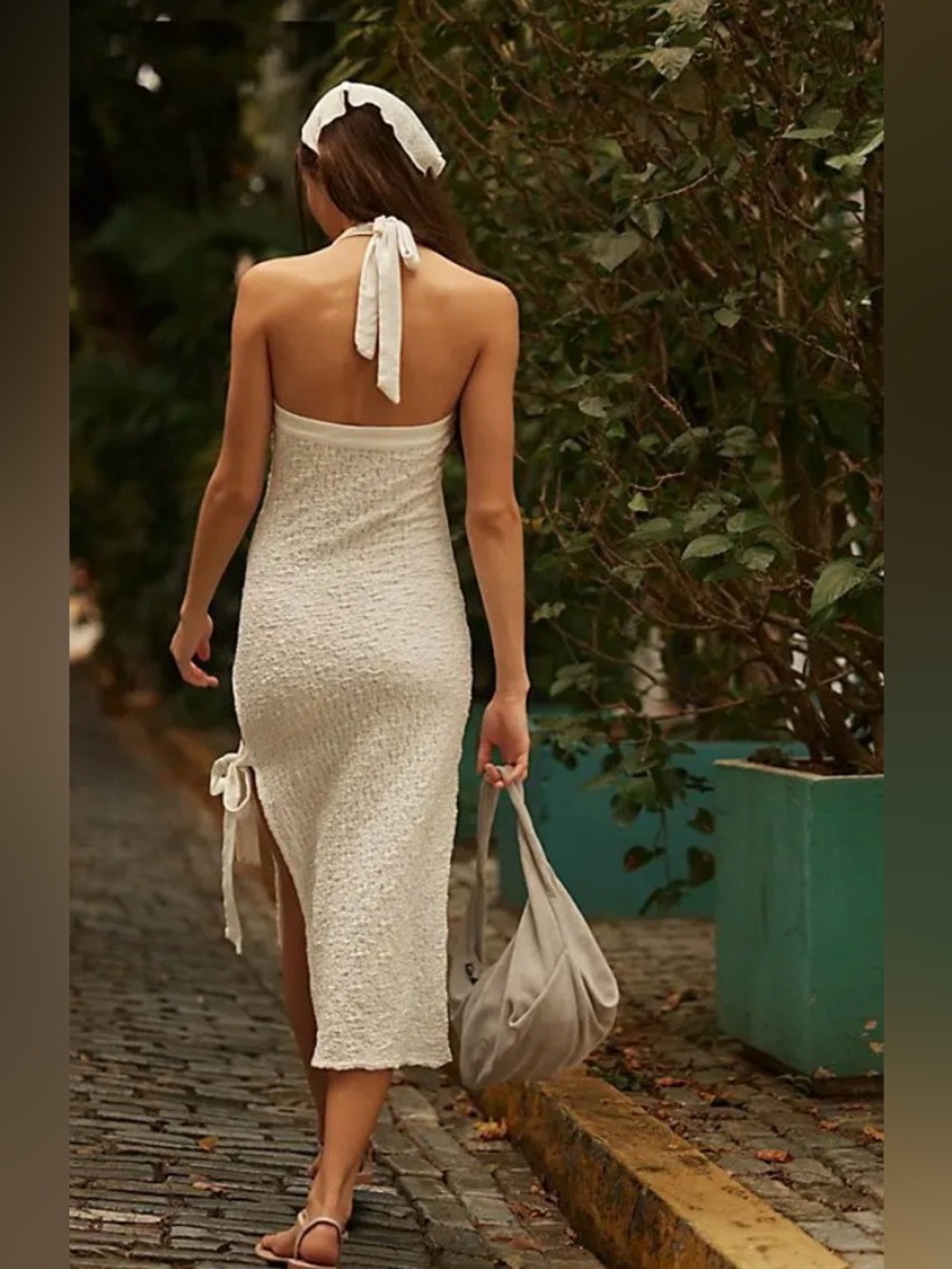 Free People Sea Foam Midi Dress